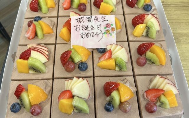 No.19 城間院長の誕生日🎂🎉✨🎊